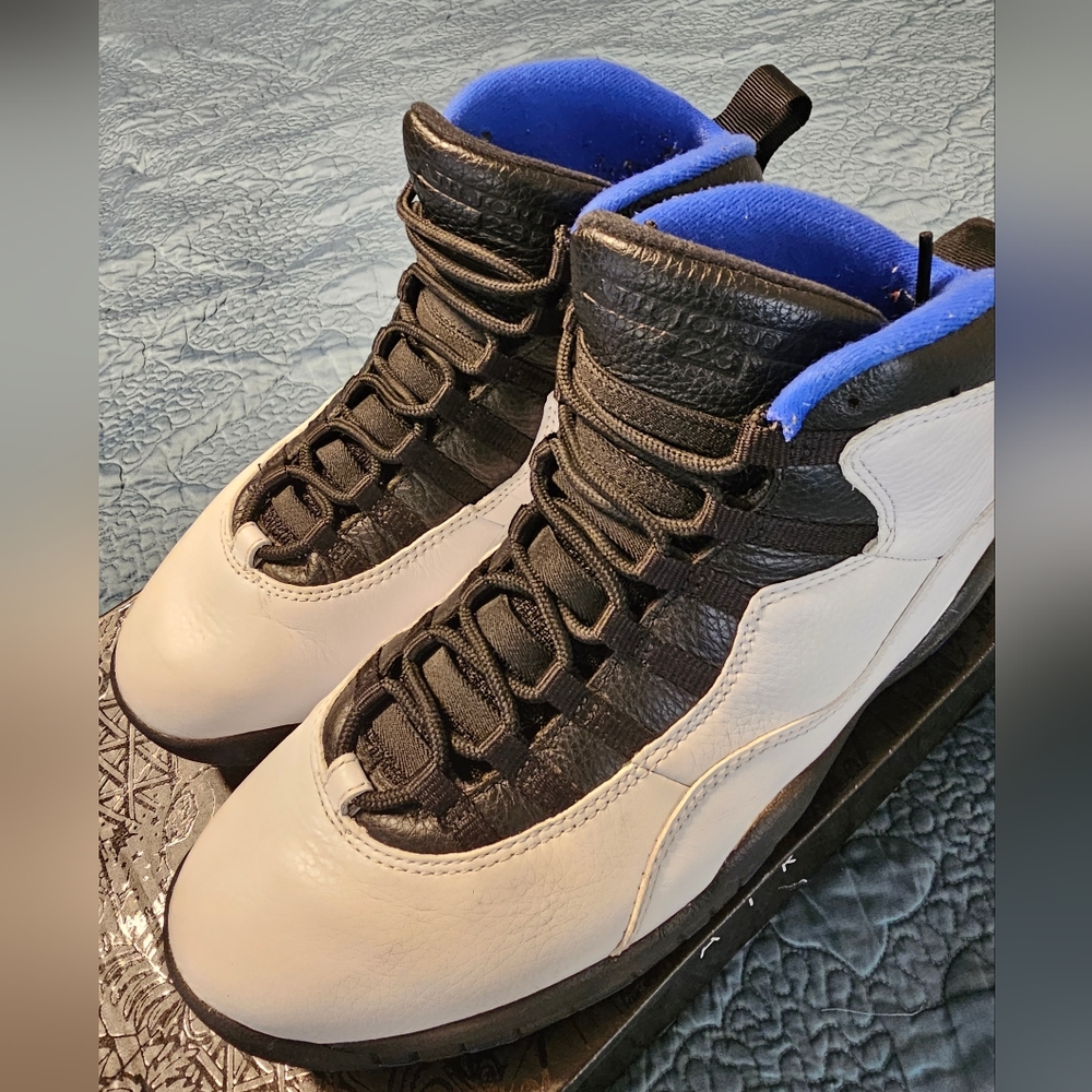 Nike Air Jordan 10 - White/Black/Blue